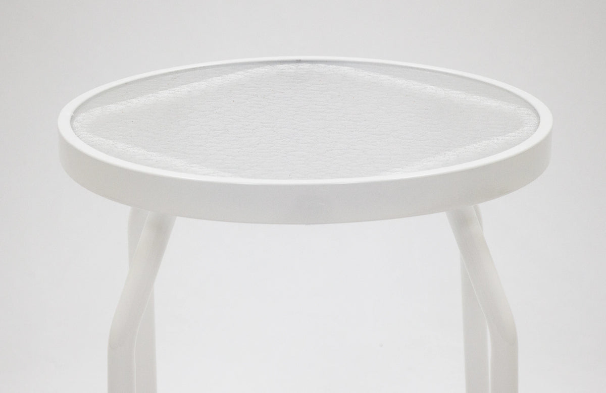 A18 Round Acrylic Side Table