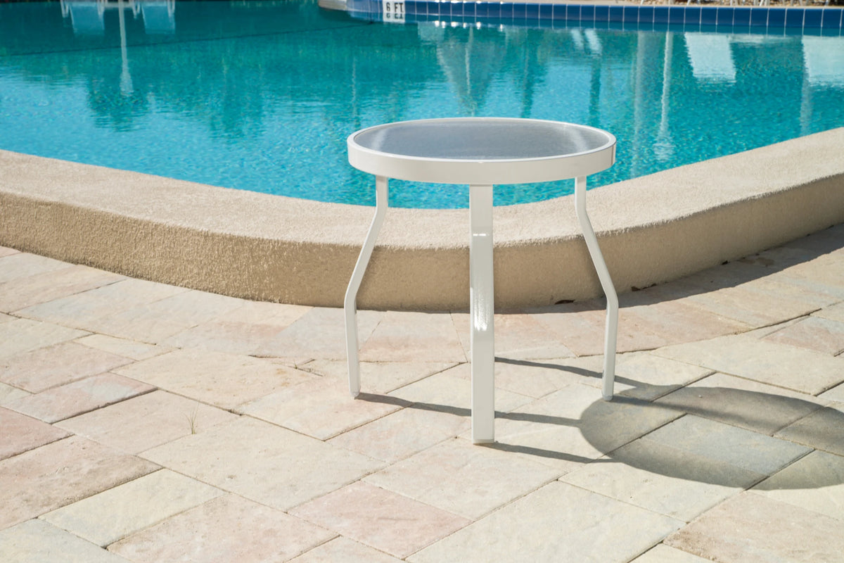 AR18-2 Acrylic 18-inch Side Table