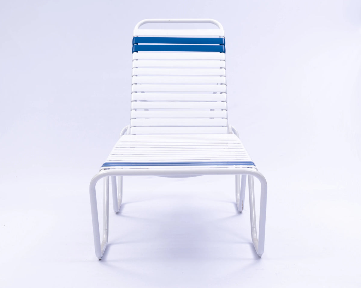 C160 16-inch Strap Chaise Lounge