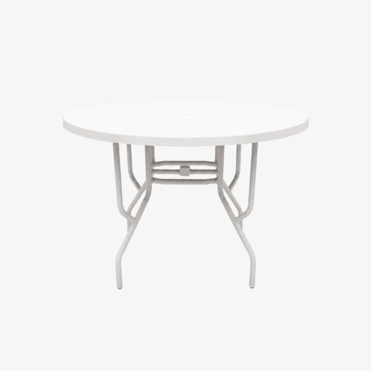 FL48 Fiberglass 48-inch Round Outdoor Table