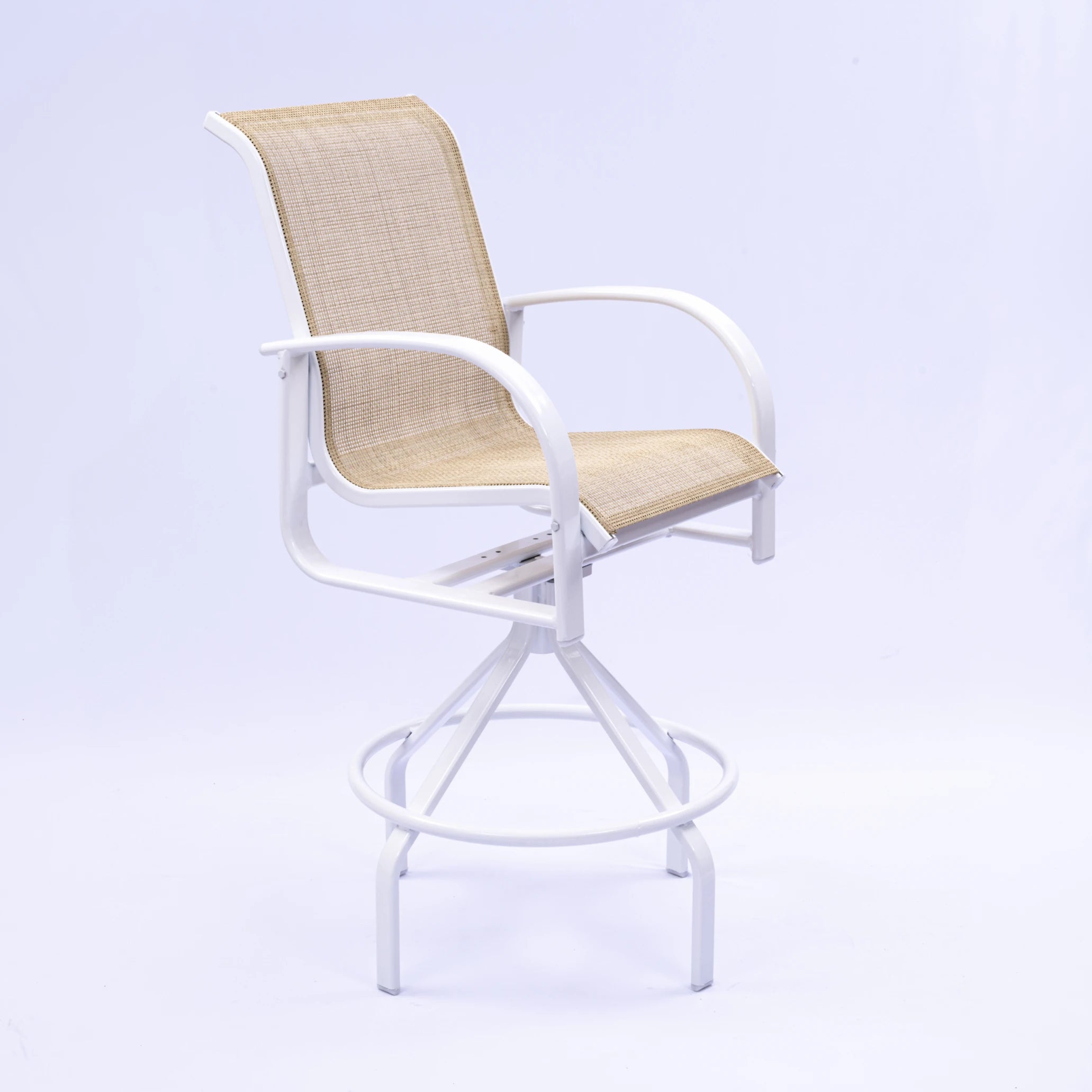 SW75 Sling Swivel Bar Chair