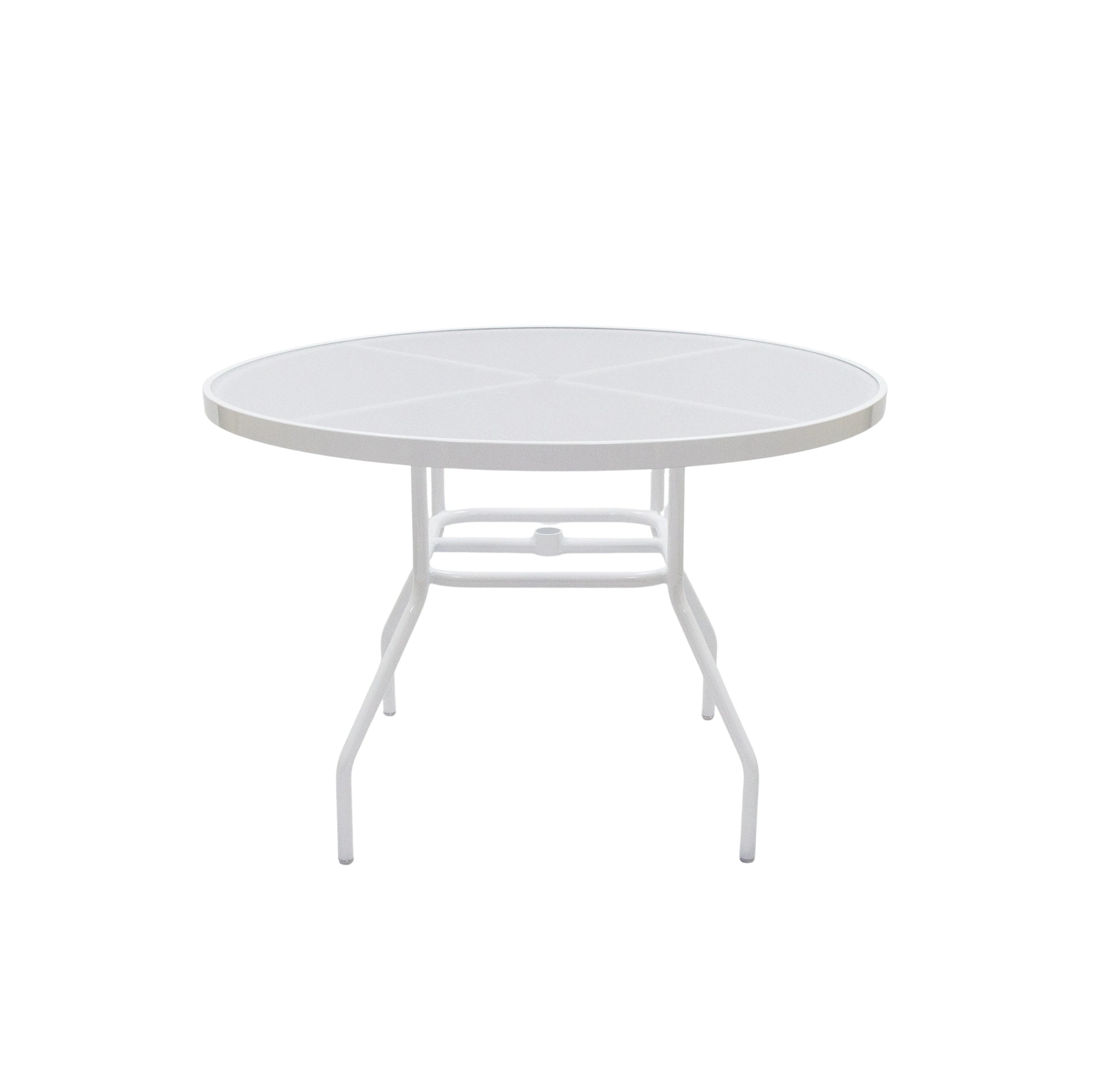 A42 Acrylic 42-inch Round Outdoor Table