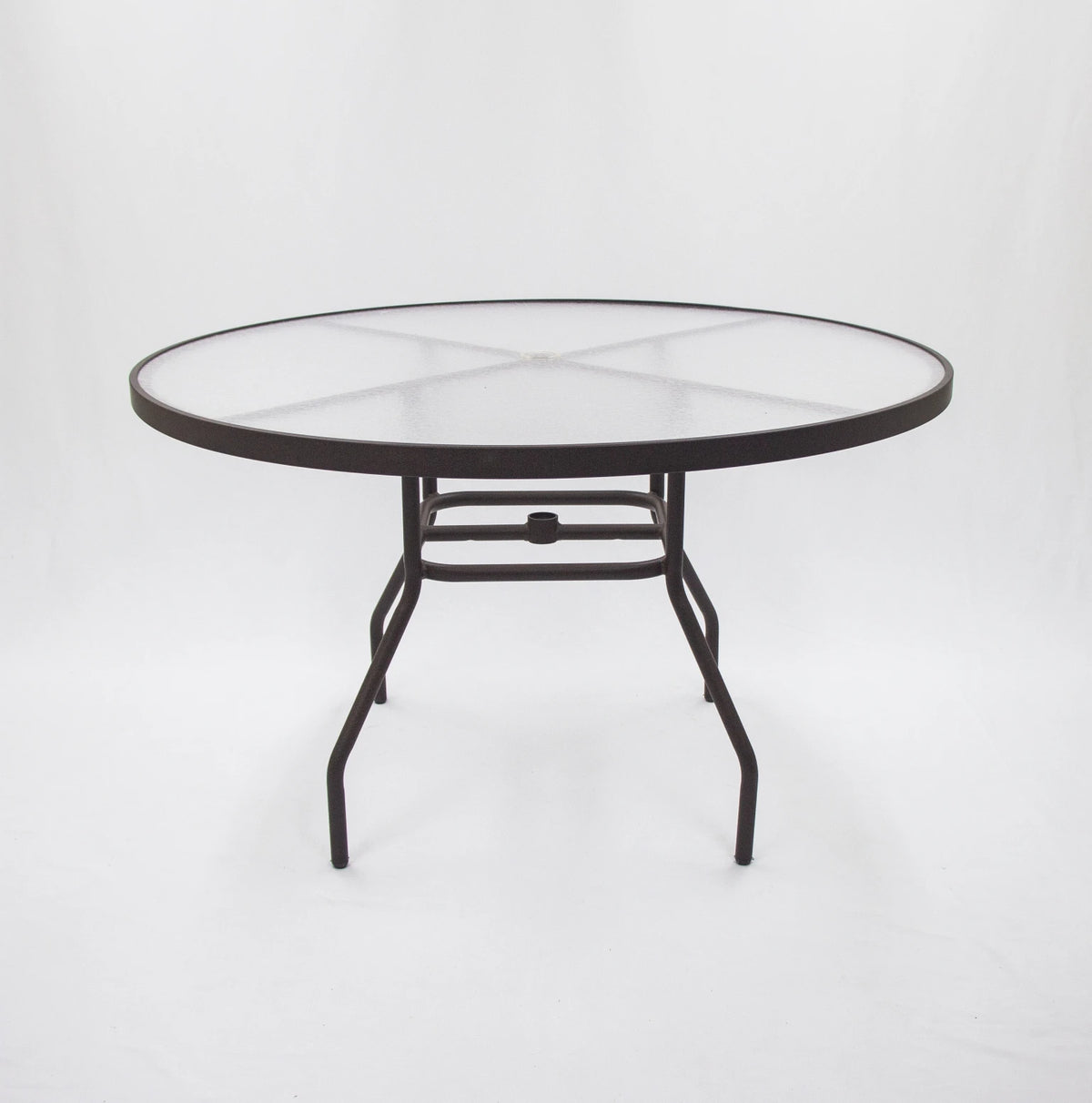 A48 Acrylic 48-inch Round Outdoor Table