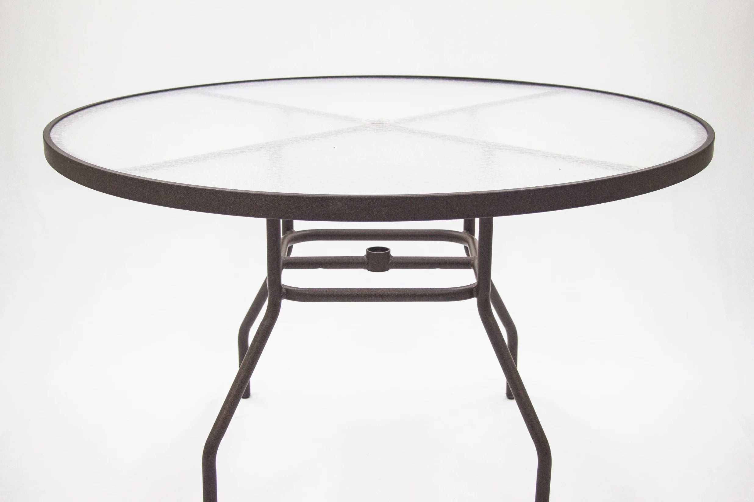 A48 Acrylic 48-inch Round Outdoor Table
