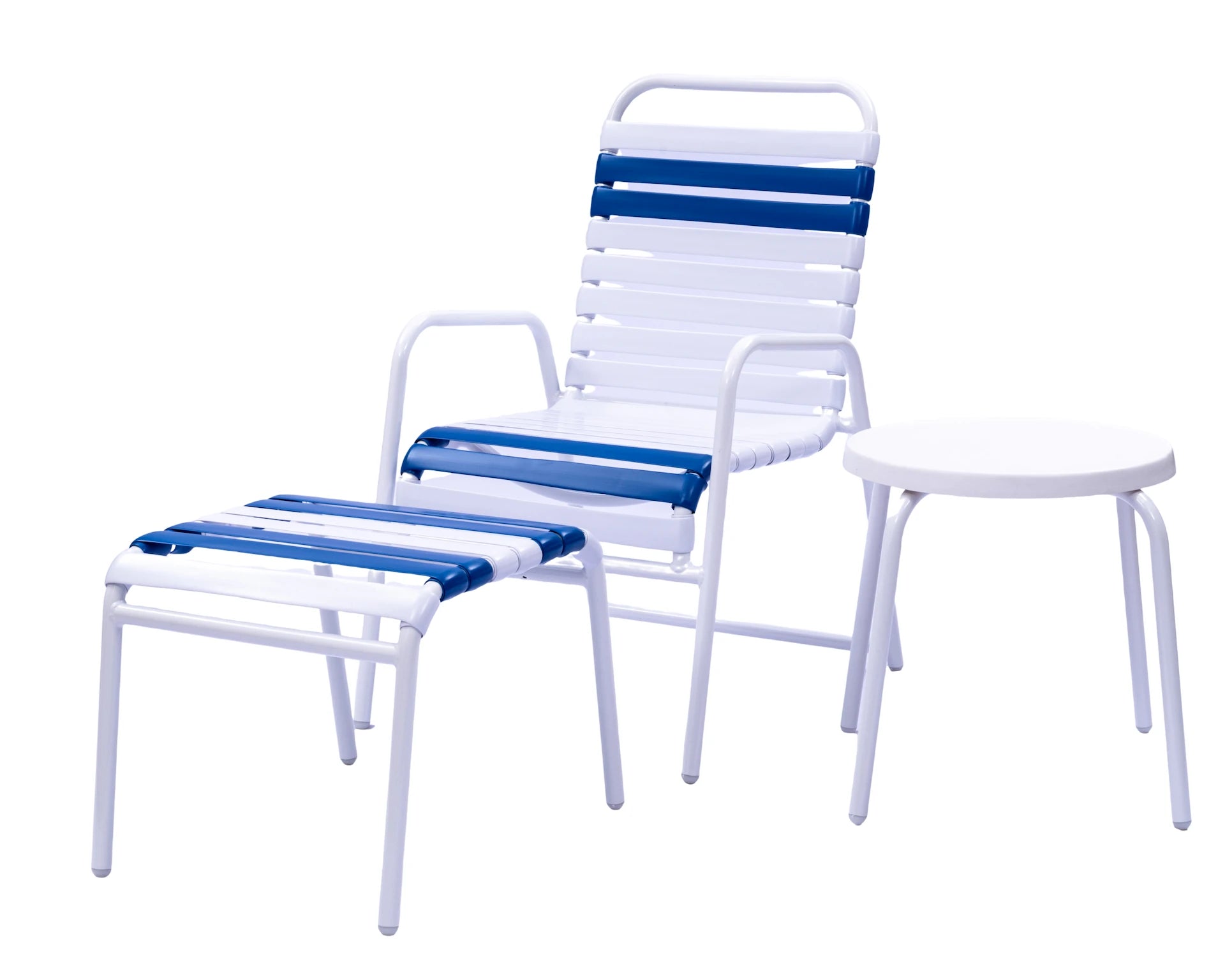 C15 Strap Patio Ottoman