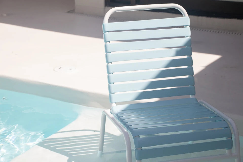 C60 Strap Armless Chair