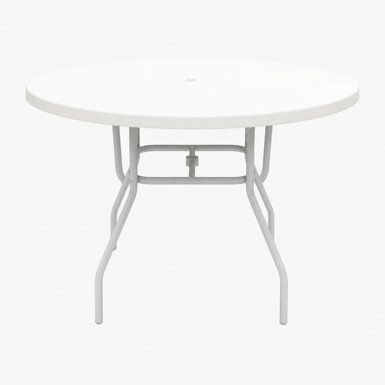 F42 Fiberglass 42-inch Round Outdoor Table
