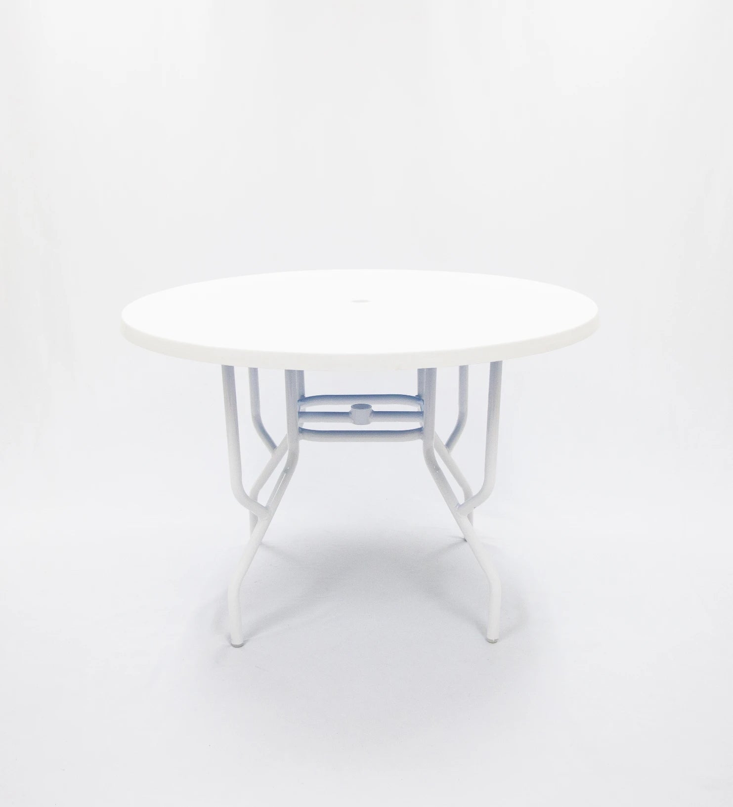 FL42 Fiberglass 42-inch Round Outdoor Table