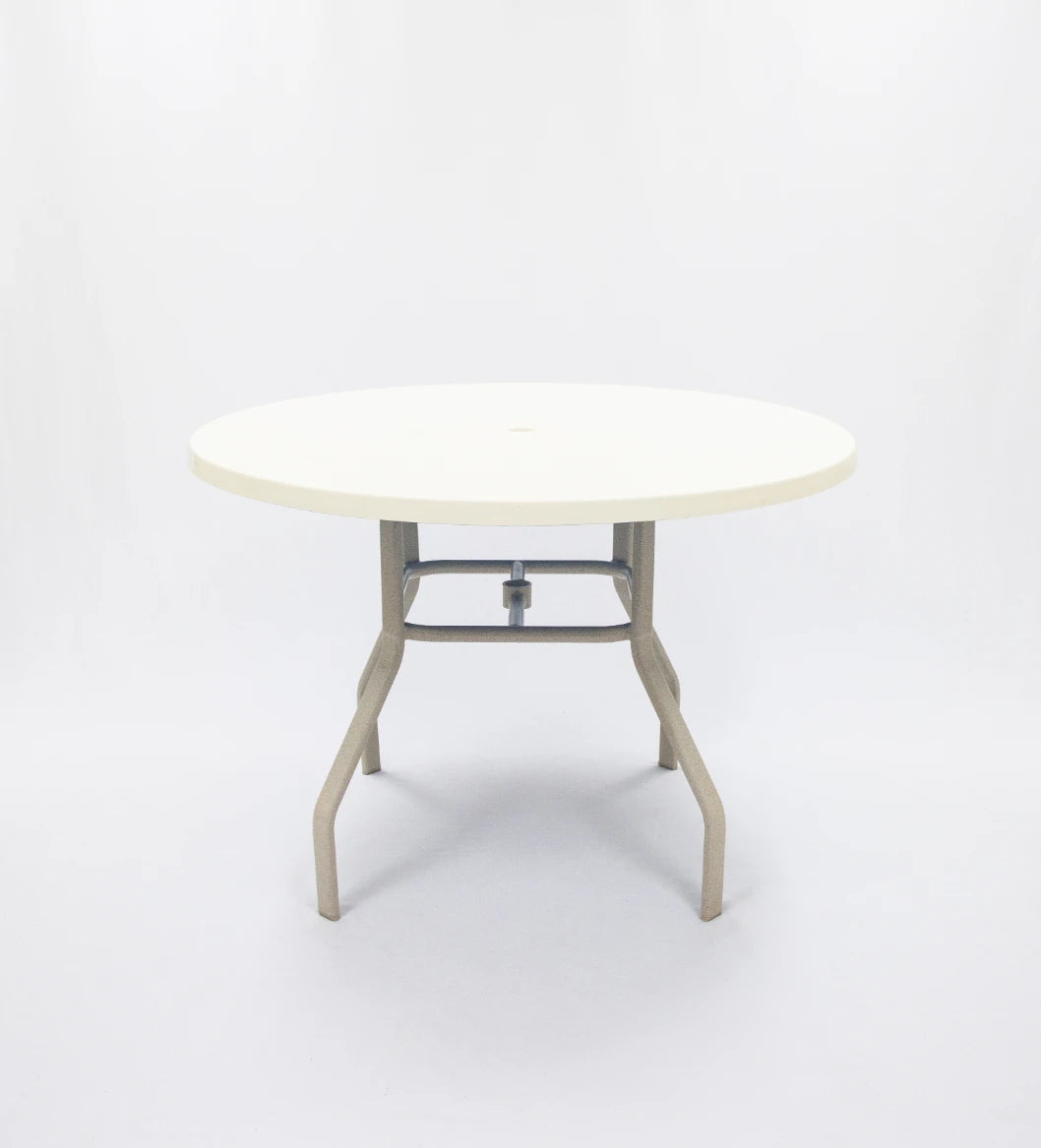 FR42 Fiberglass 42-inch Round Outdoor Table