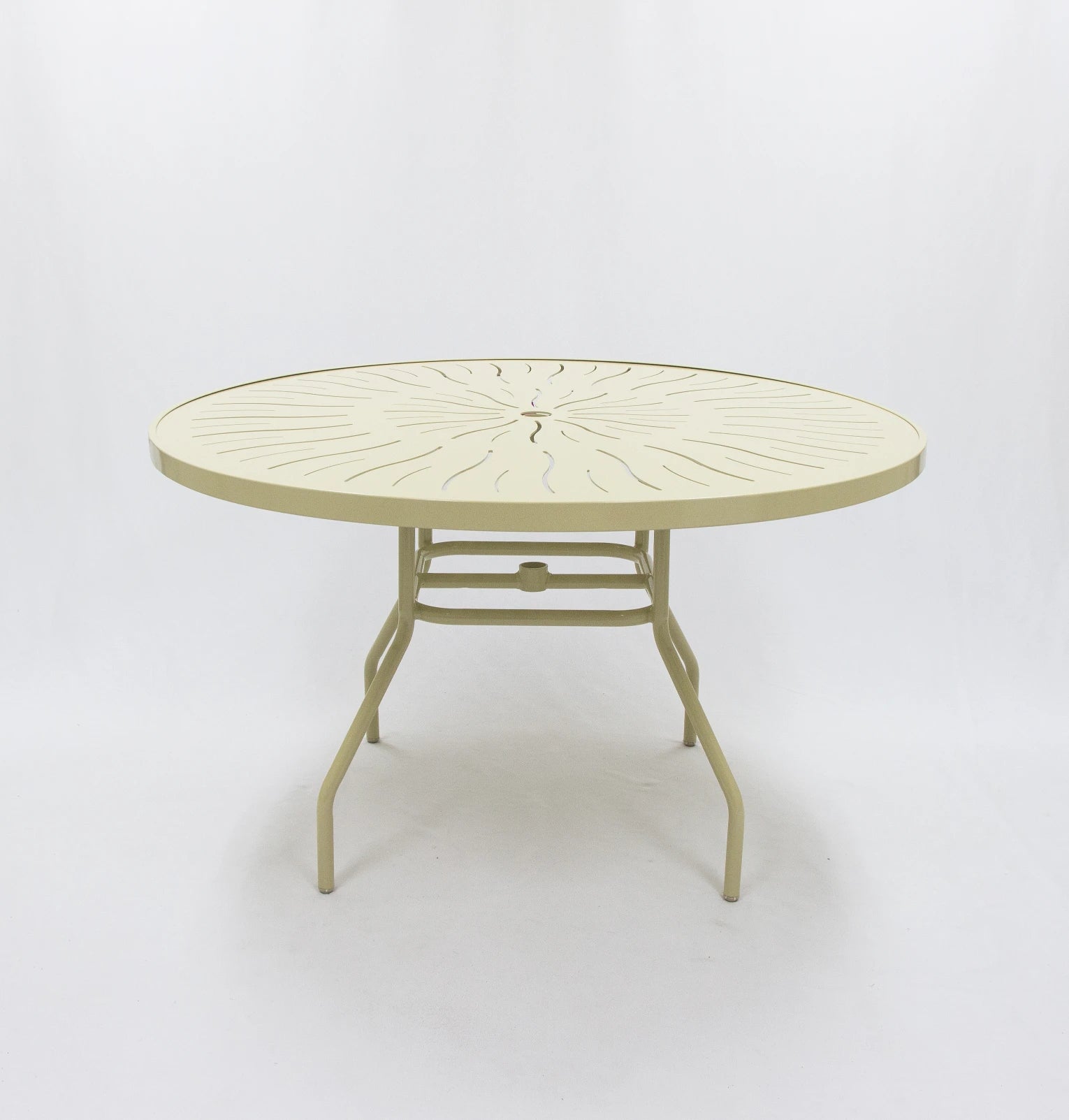 PTC48 48-inch Round Aluminum Patio Table