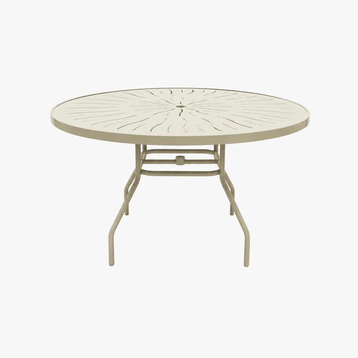 PTC48 48-inch Round Aluminum Patio Table