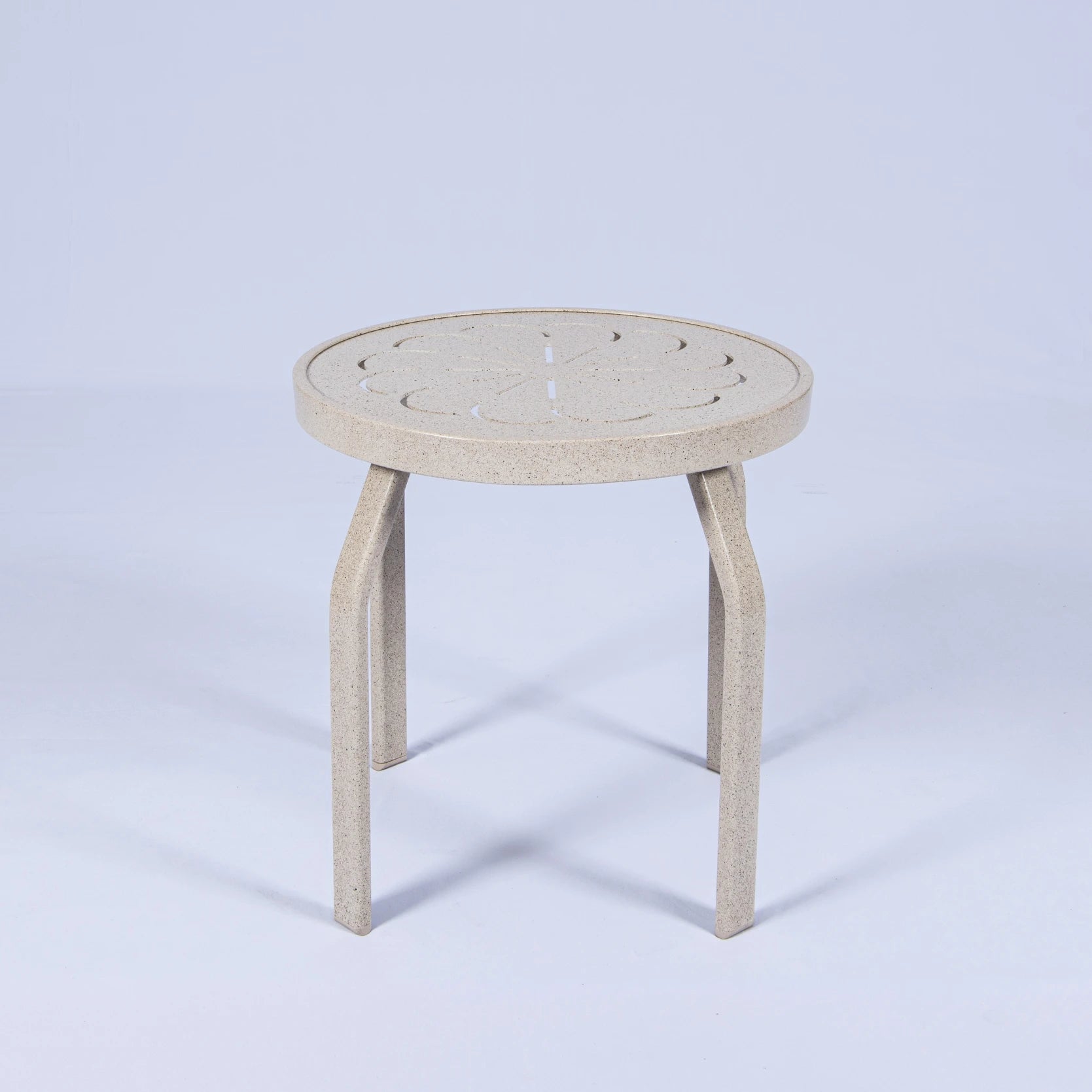 PTR18 Punch Top 18″ Round Aluminum Dining Table