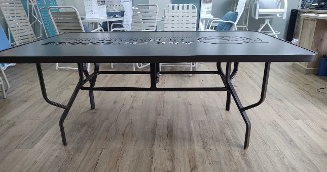 PTR42X70 Aluminum, Punch Top Table