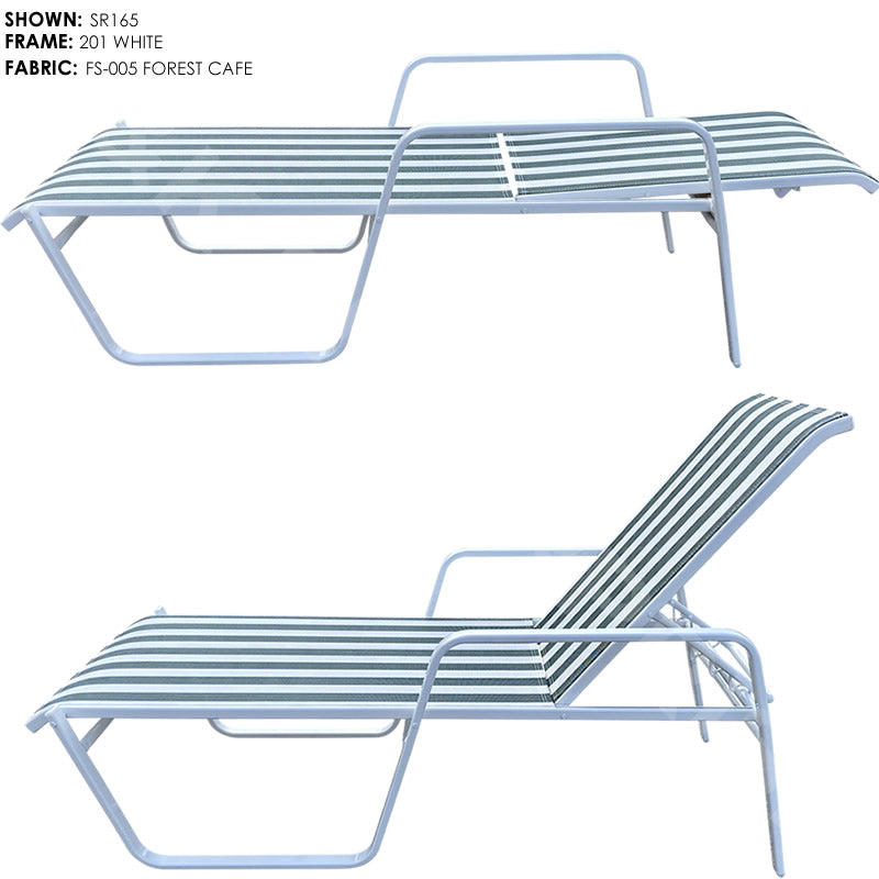 SR165 16-inch Sling Chaise Lounge