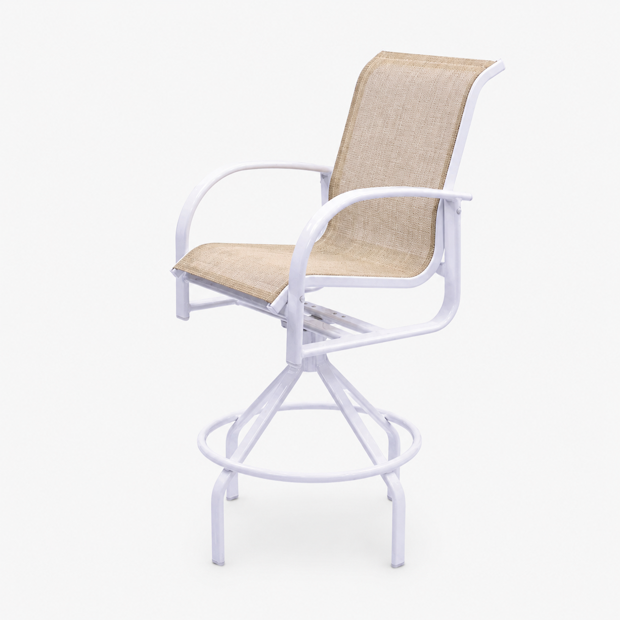 SW75 Sling Swivel Bar Chair