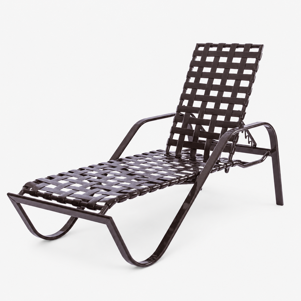 W145B 14-inch Basketweave Chaise Lounge