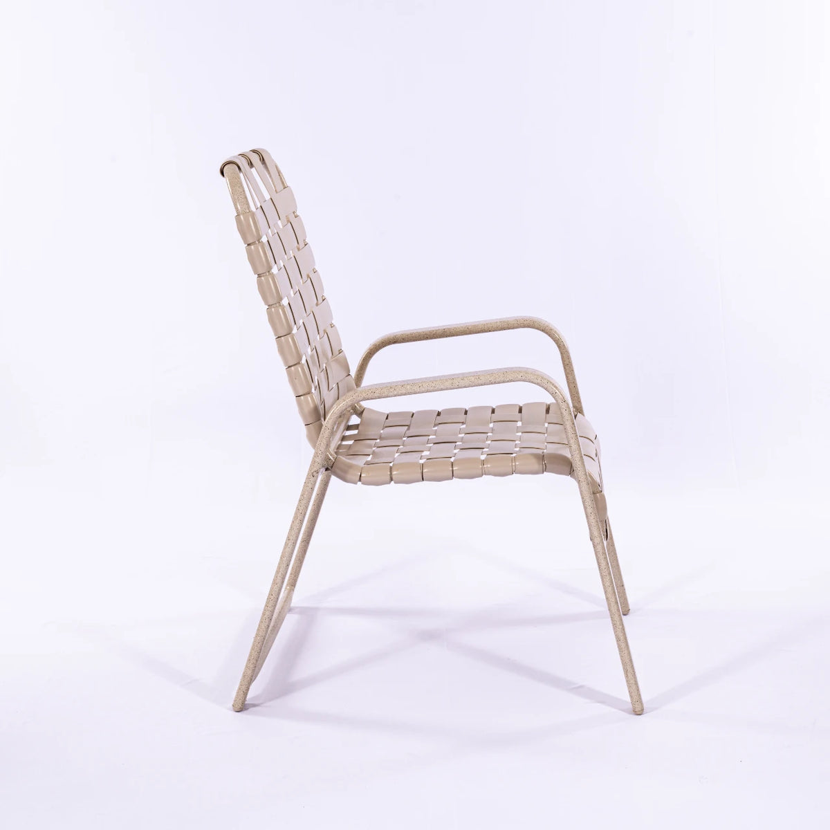 W50B Basket-weave Strap Dining Chair